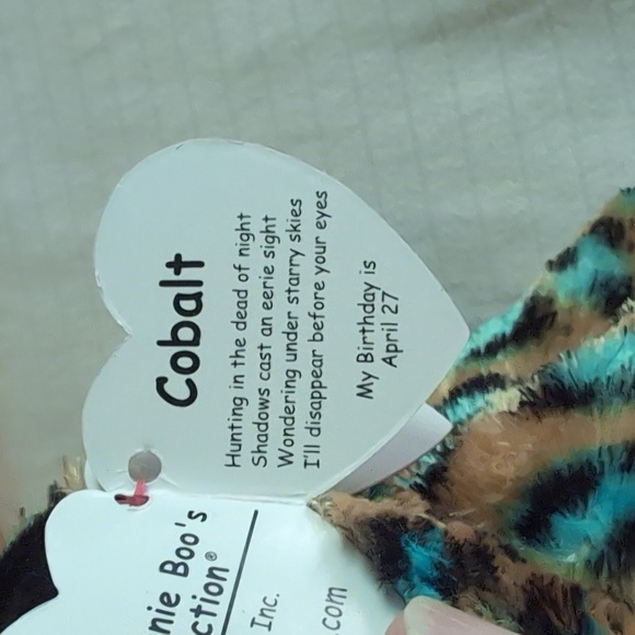 NWT Ty Beanie Boos Cobalt - Picture 6 of 8